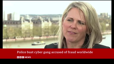 Police bust cyber gang accused of fraud worldwide | BBC News