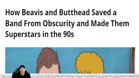 How Beavis and Butthead Made This Band Mainstream Superstars in the 1990s!
