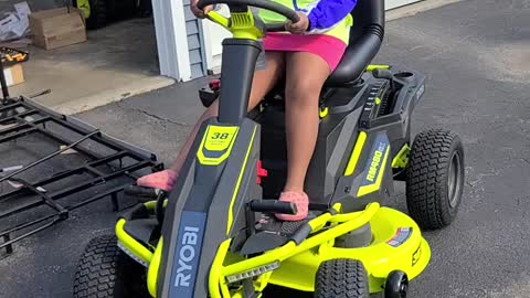 Ryobi 100 AH mower