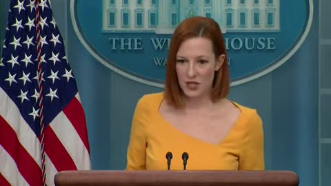 Psaki: "In terms of the building of a pipeline, that does not sound like it's an immediate solve for what we're seeing right now ... an increase of cost at the gas pump"