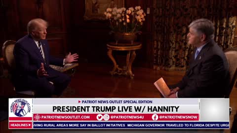 Patriot News Outlet | Special Edition | President Trump w/ Hannity | 4/19/2021