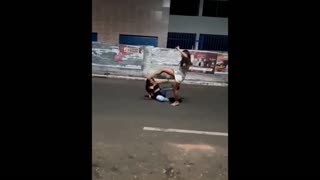Brazilian Girls Doing it All Over A Man