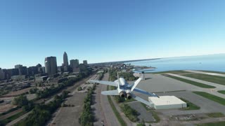 CLE STADIUM Flyover (W/ Venue Audio) practice for event on SUN SEP 24 1300.