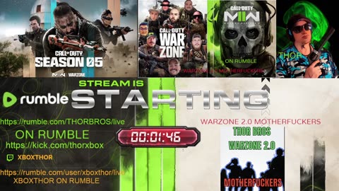 LIVE STRAMING WARZONE 2.0 WITH THOR BRO AND SHIT TALKING