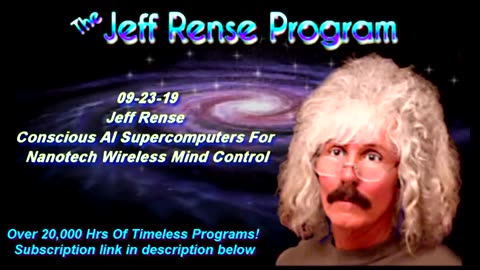 Jeff Rense - Conscious AI Supercomputers For Nanotech Wireless Mind Control