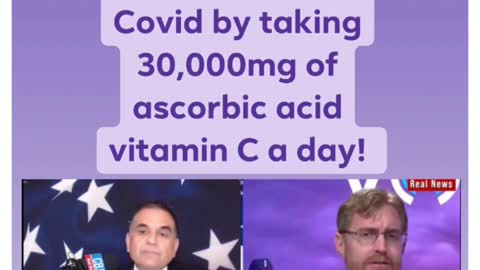 Chinese elderly were on 30,000mg of ascorbic acid vitamin C powder per day, & recovered from covid.