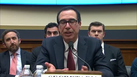 Maxine Waters bullies Steve Mnuchin into staying at hearing