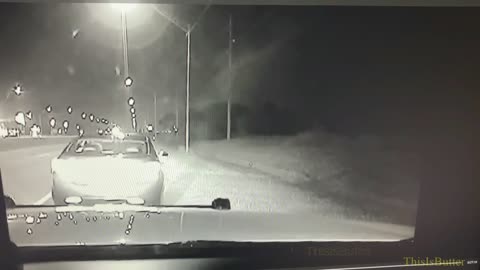 Police dashcam video shows man shooting at Roland officer when checking on a stranded driver