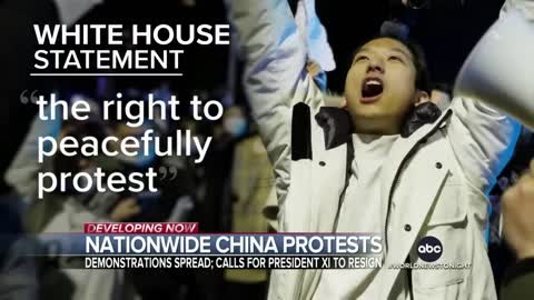 COVID-19 lockdown protests grow in China