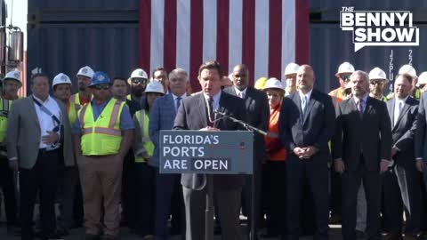 💥BREAKING: Gov. DeSantis Announces that Florida’s Ports Are Open