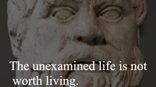 Socrates Quote - The unexamined life...