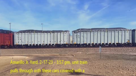 Unknown Cargo on BNSF at Amarillo