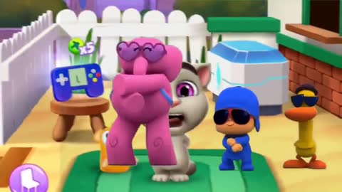 Cat TOM and POCOYO