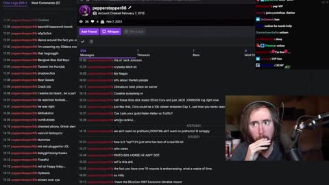 Asmongold Genuinely Scared of His Own Twitch Chat