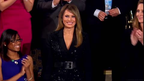 The First Lady of the United States....Melania