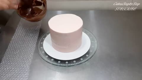 BUBBLE Wrap Chocolate HACK - Simple CHOCOLATE Decoration Cake by CakesStepbyStep