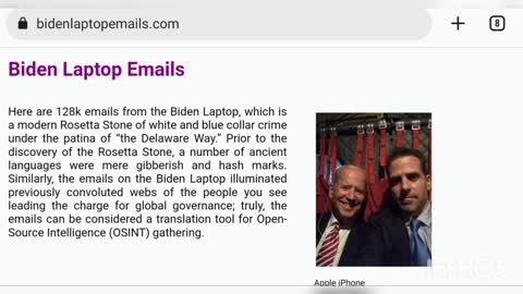 Biden Laptop Emails: Here are 128k emails from the Biden Laptop