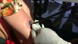 Stick and Poke Tattoo in Phuket, Thailand