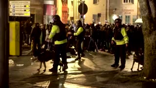 Violent protests against UK police bill erupt in Bristol