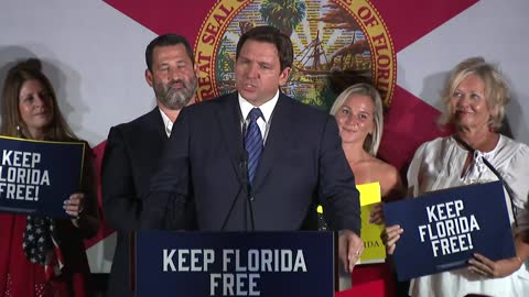 Florida: DeSantis, "This state is worth fighting for"