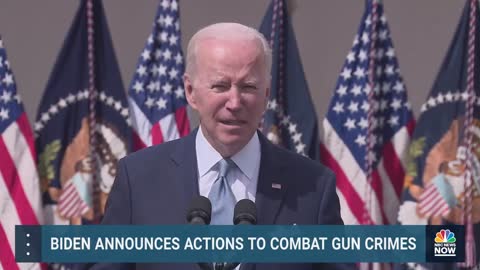 LIVE: Biden Announces Actions to Combat Gun Crime | NBC News
