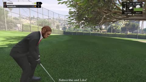 GTA Online Golf Channel: The Master's Live; POTSIE1313