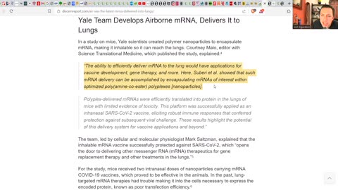 BREAKING: NEW AIR DELIVERED MRNA VAX! - Yale Develops Latest Eugenics Method!