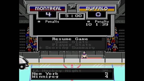 NHL '94 Classic Gens Spring 2024 Game 26 - Len the Lengend (MON) at El Camino (BUF)