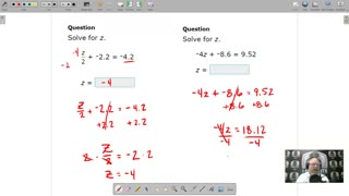 Solve two-step linear equations - IXL A1.J.4 (QAK)