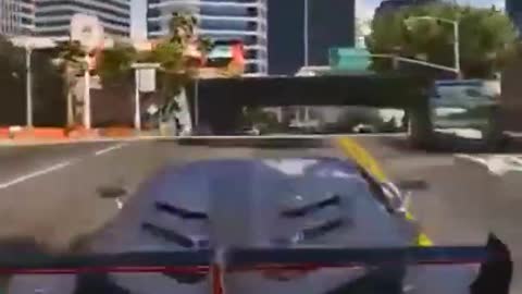 GTA V LUXURY CAR CRASH SCENE #4