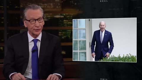 'Biden, Just Admit You Walk Like A Toddler With Full Diaper' - Bill Maher