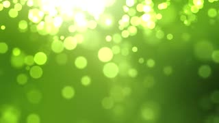 Green Particles Background Loop - Motion Graphics, Copyright Free