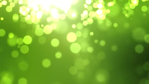 Green Particles Background Loop - Motion Graphics, Copyright Free