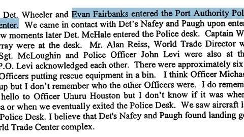 911 Evan Fairbanks - Unplanted Landing Gear On The Floor At The Police Desk