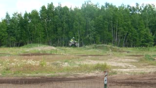 Learning to jump on a dirt bike