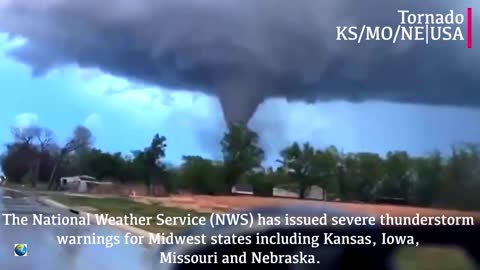 15 powerful tornadoes in 1 day affected Kansas, Missouri, Nebraska