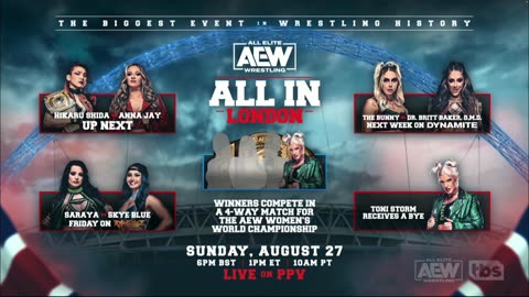 Excalibur runs down the card - AEW Dynamite (8/9/23)