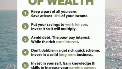 The Six Laws of Wealth