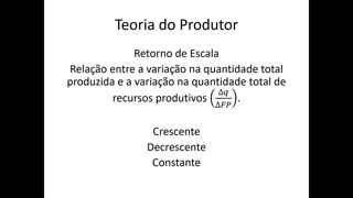 Microeconomia 070 Teoria do Produtor Estrutura de Mercado Competição Monopolista