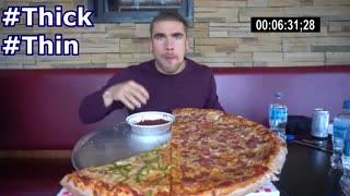 $100 MASSIVE Italian Pizza Challenge | Largest Pizza Challenge in Ontario Canada