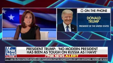 Trump to Judge Jeanine: I may release details of my Putin conversations
