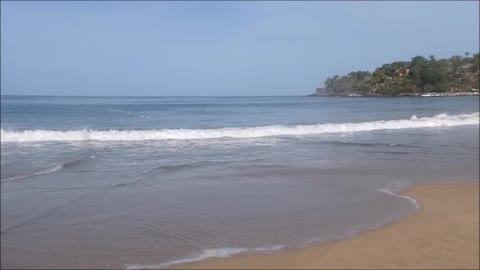 Nayarit Riviera, Chacala Beach on a Quiet Monday Morning