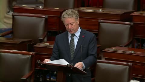 Dr. Rand Paul Forces Senate Vote on Conservative Amendment Saving Taxpayers Billions — 11/15/23