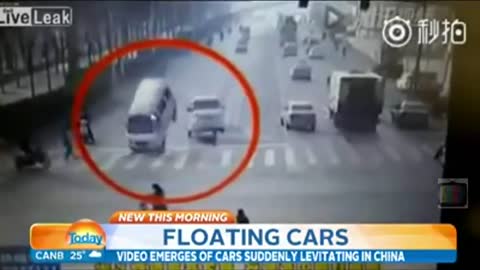 Floating Cars Video Emerges of Cars Suddenly Levitating in China