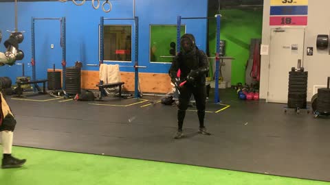 Longsword sparring