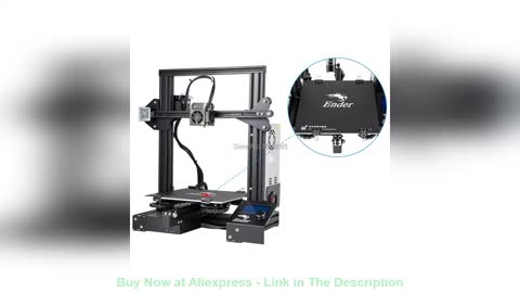 ☀️ CREALITY 3D Ender-3/Ender-3X Printer Full Metal Resume Print With Print Size 220*220*250MM Open