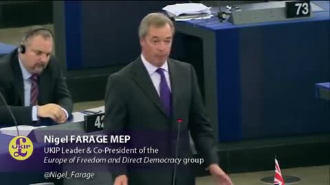 Nigel Farage warns of war with Russia over Ukraine in 2014