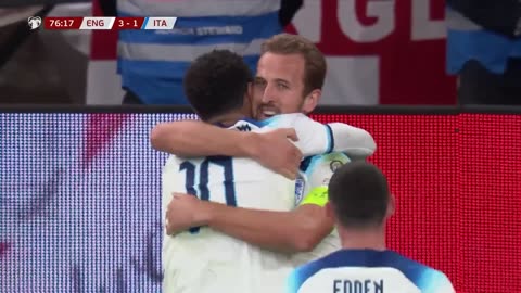 England 3-1 Italy | Kane & Rashford Send England EURO 2024 Bound! | Highlights
