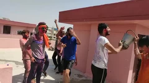 Holi dance party