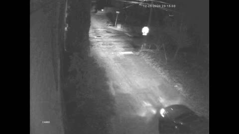 Security Cam Footage of Drive-By Shooting on Christmas Day Election Fraud Whistleblower's House
